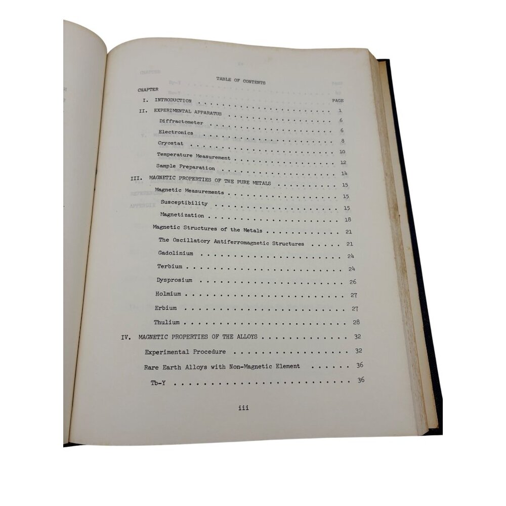 1965 UT Dissertation Magnetic Structure Rare Earth Alloys Harry Child Oak Ridge - Picture 5 of 10